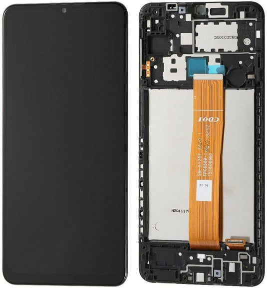 Compatible For Samsung Galaxy A12 (A125 / 2020) LCD Assembly With Frame