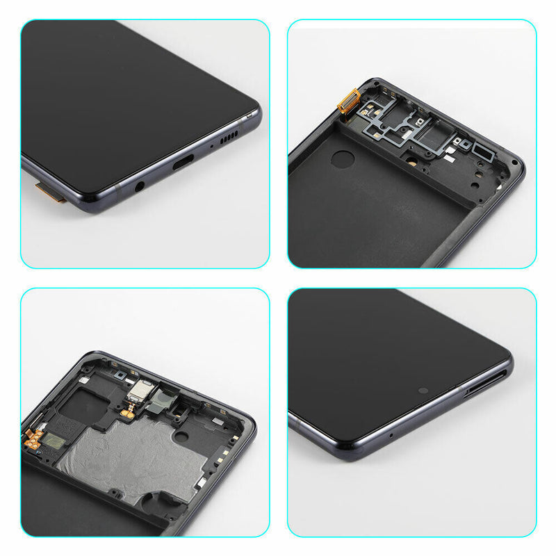 Load image into Gallery viewer, Compatible For Samsung Galaxy A71 5G (A716U / 2020) OLED Assembly With Frame
