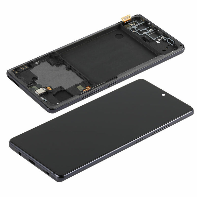 Load image into Gallery viewer, Compatible For Samsung Galaxy A71 5G (A716U / 2020) OLED Assembly With Frame
