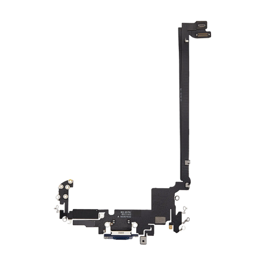Charging Port Flex Cable For iPhone 17 Pro max Aftermarket (US Version / Deep Blue)