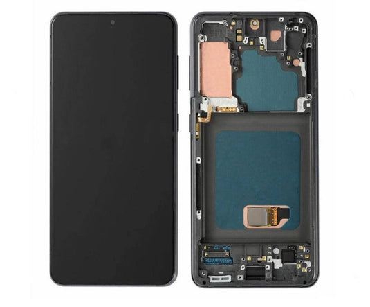 Compatible For Samsung Galaxy S21 5G OLED Assembly With Frame