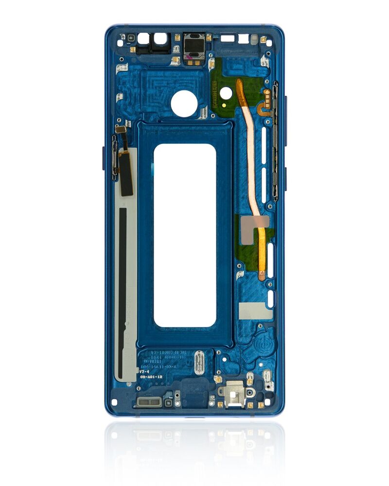 Load image into Gallery viewer, Compatible For Samsung Galaxy Note 8 Mid-Frame Housing (With Small Parts) (Deep Sea Blue)
