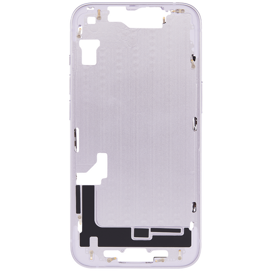 Compatible For iPhone 14 Plus Mid-Frame Housing With Power And Volume Button (US Version) (Purple)