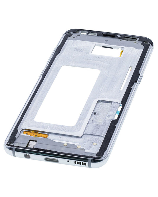 Compatible For Samsung Galaxy S8 Mid-Frame Housing (With Small Parts) (Arctic Silver)