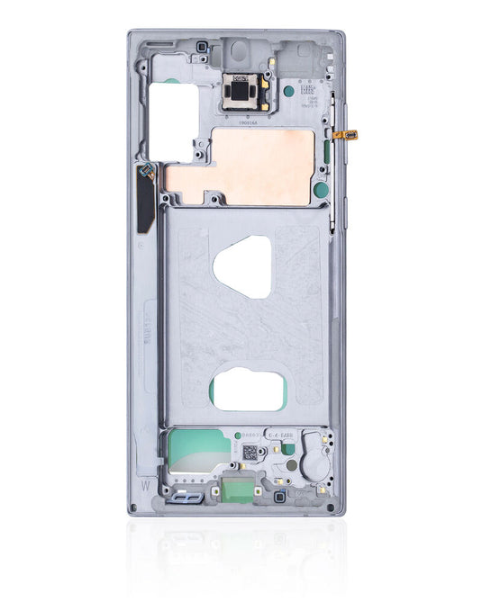 Compatible For Samsung Galaxy Note 10 Mid-Frame Housing (Aura White)