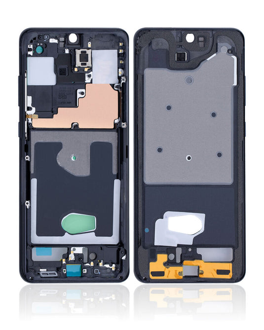 Compatible For Samsung Galaxy S20 Ultra Mid-Frame Housing (Cosmic Black)