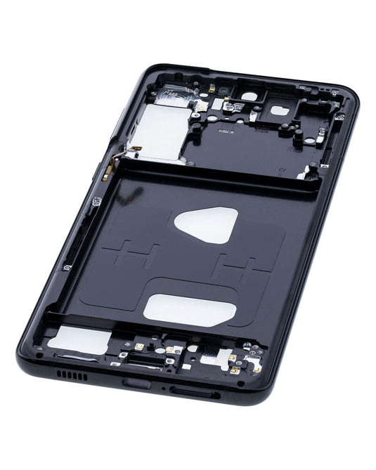 Compatible For Samsung Galaxy S21 Plus Mid-Frame Housing (Phantom Black)