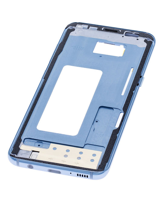 Compatible For Samsung Galaxy S8 Mid-Frame Housing  (With Small Parts) (Coral Blue)