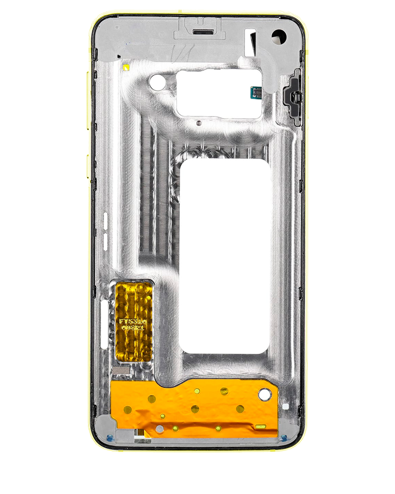 Load image into Gallery viewer, Compatible For Samsung Galaxy S10E Mid-Frame Housing (With Small Parts) (Canary Yellow)
