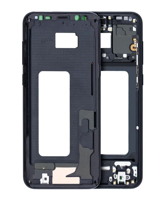 Compatible For Samsung Galaxy S8 Plus Mid-Frame Housing  (With Small Parts) (Midnight Black)