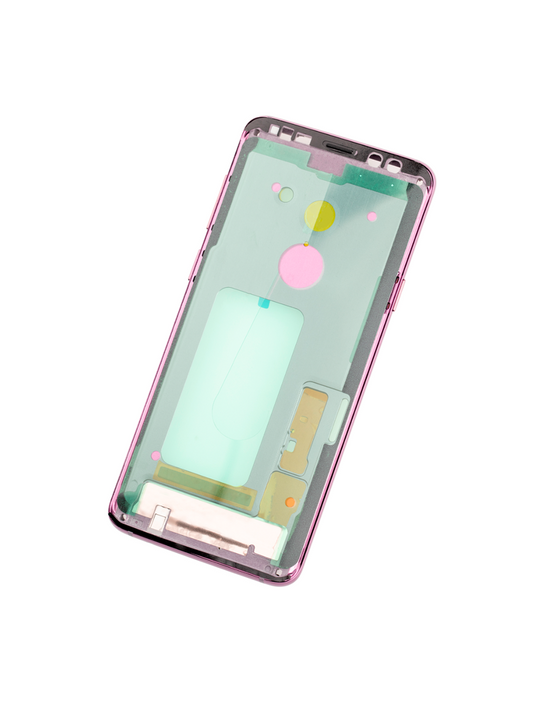 Compatible For Samsung Galaxy S9 Plus Mid-Frame Housing (With Small Parts) (Lilac Purple)