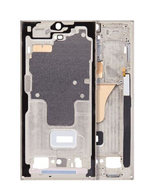 Compatible For Samsung Galaxy S23 Ultra 5G Mid-Frame Housing  (Cream)