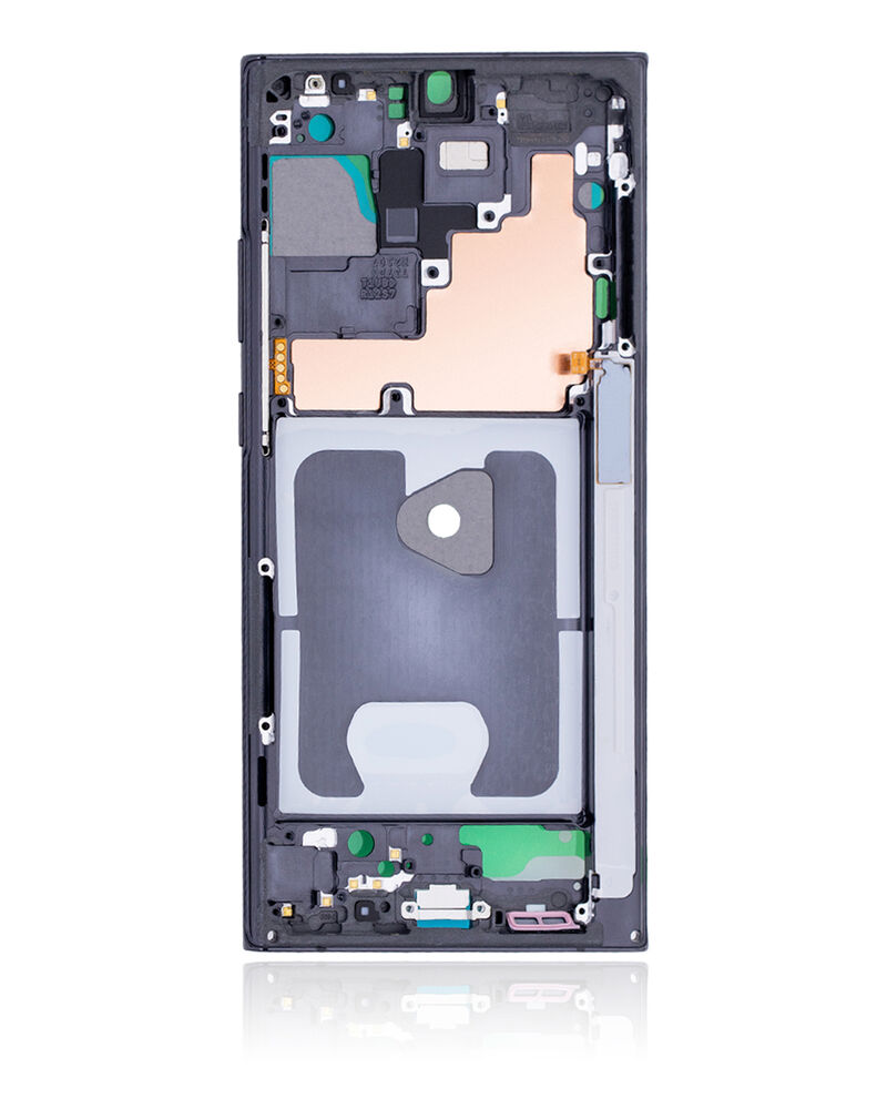 Load image into Gallery viewer, Compatible For Samsung Galaxy Note 20 Ultra Mid-Frame Housing (Mystic Black)
