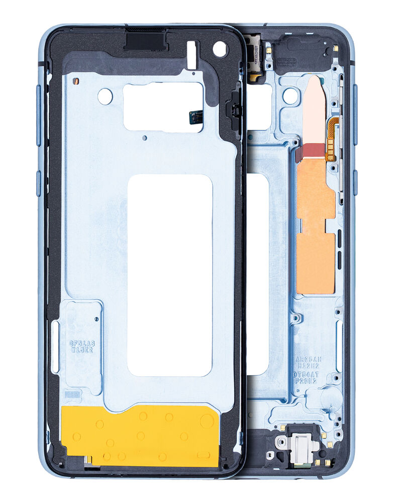 Load image into Gallery viewer, Compatible For Samsung Galaxy S10E Mid-Frame Housing  (With Small Parts) (Prism Blue)
