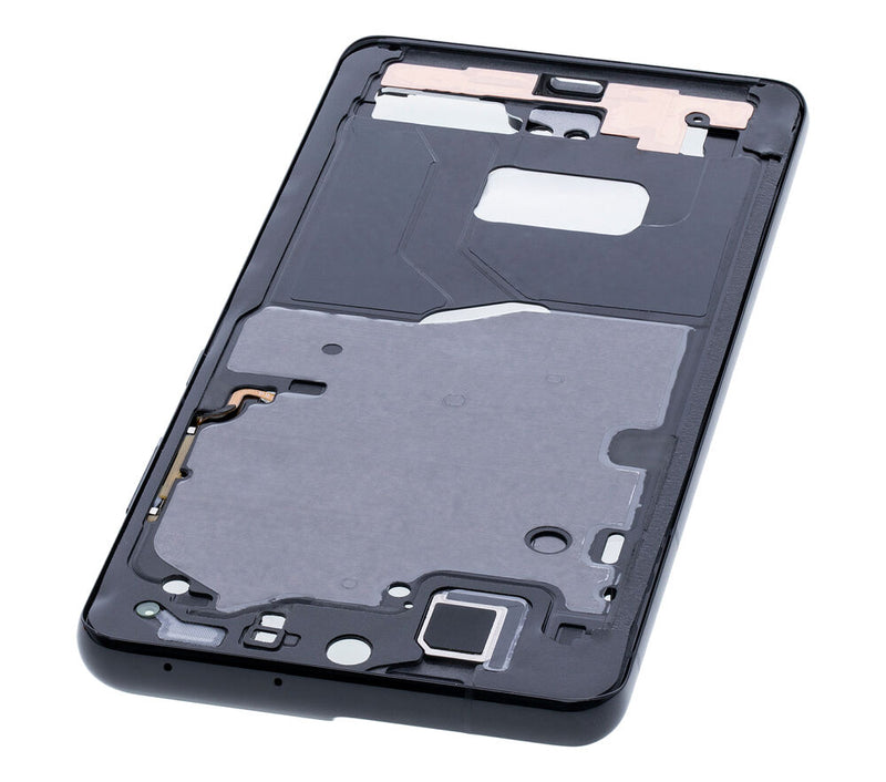 Load image into Gallery viewer, Compatible For Samsung Galaxy S21 Ultra Mid-Frame Housing (Phantom Black)
