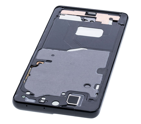 Compatible For Samsung Galaxy S21 Ultra Mid-Frame Housing (Phantom Black)