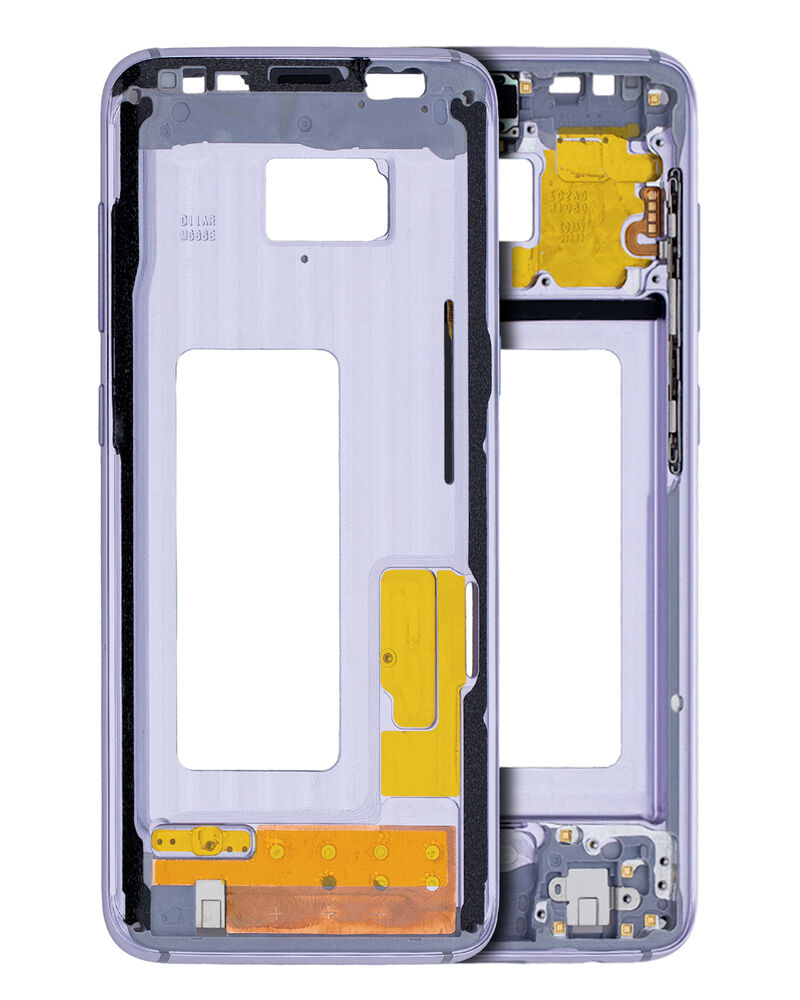 Load image into Gallery viewer, Compatible For Samsung Galaxy S8 Mid-Frame Housing (With Small Parts) (Orchid Gray / Violet)
