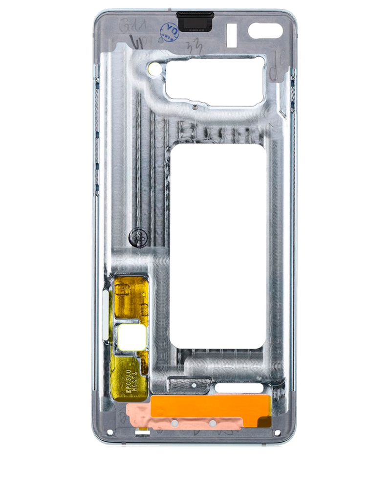 Load image into Gallery viewer, Compatible for Samsung Galaxy S10 Plus Mid-Frame Housing (With Small Parts) (Ceramic White)
