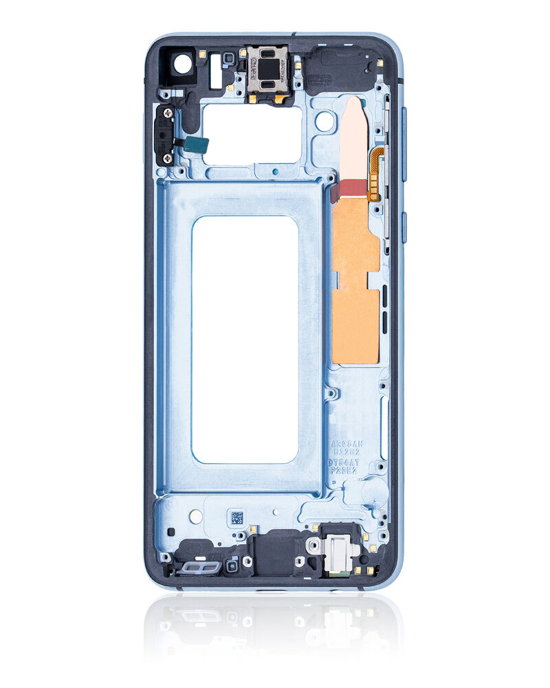 Load image into Gallery viewer, Compatible For Samsung Galaxy S10E Mid-Frame Housing  (With Small Parts) (Prism Blue)
