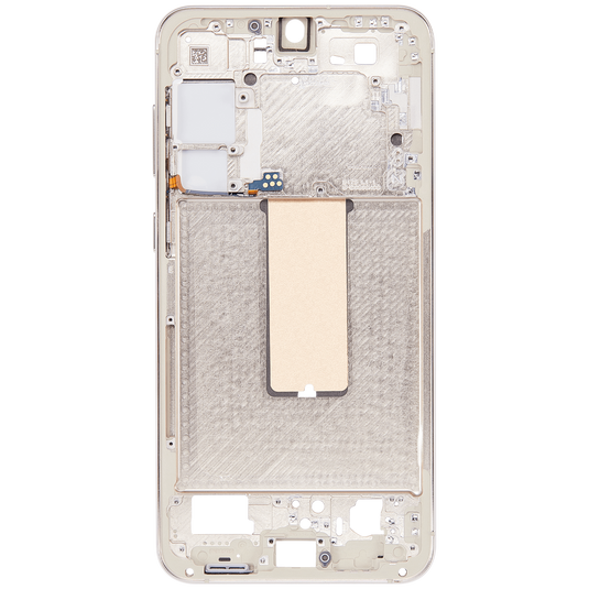 Compatible For Samsung Galaxy S23 Plus 5G Mid-Frame Housing (Cream)