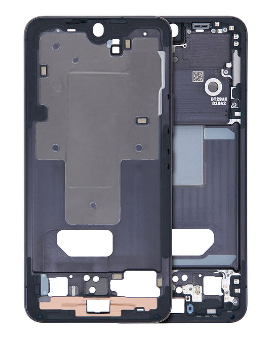 Compatible For Samsung Galaxy S22 5G  Mid-Frame Housing (Phantom Black)