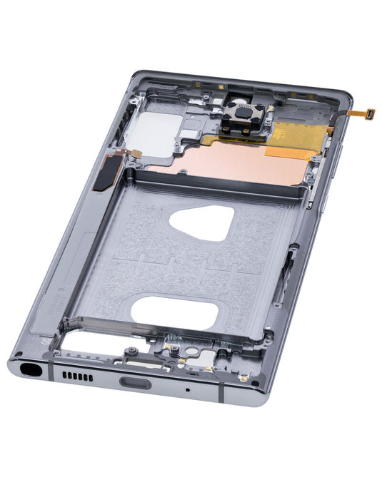 Compatible For Samsung Galaxy Note 10 Plus Mid-Frame Housing (Aura White)