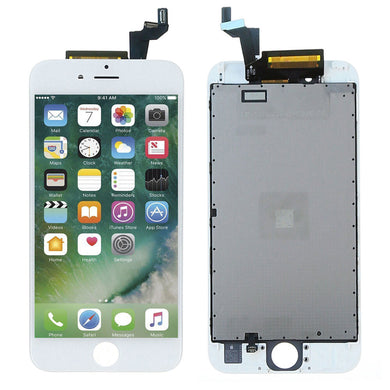 Compatible For iPhone 6S LCD Assembly With Steel Plate (White)