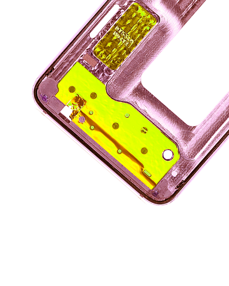 Load image into Gallery viewer, Compatible For Samsung Galaxy S10E Mid-Frame Housing  (With Small Parts) (Flamingo Pink)
