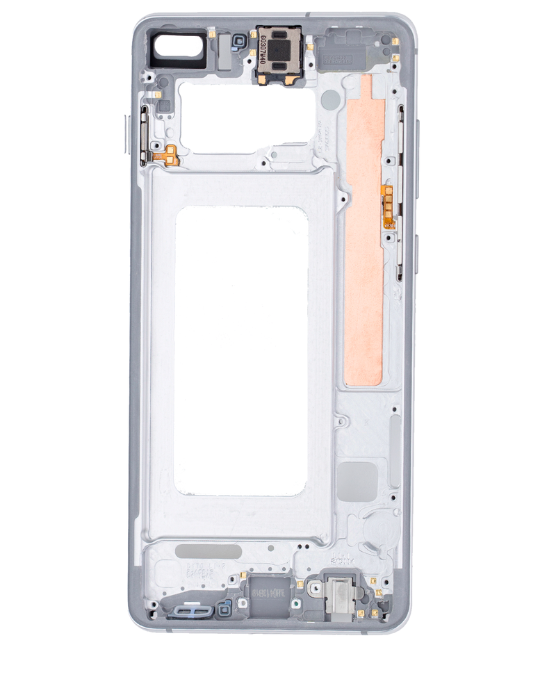 Load image into Gallery viewer, Compatible For Samsung Galaxy S10 Plus Mid-Frame Housing  (With Small Parts) (Prism White)
