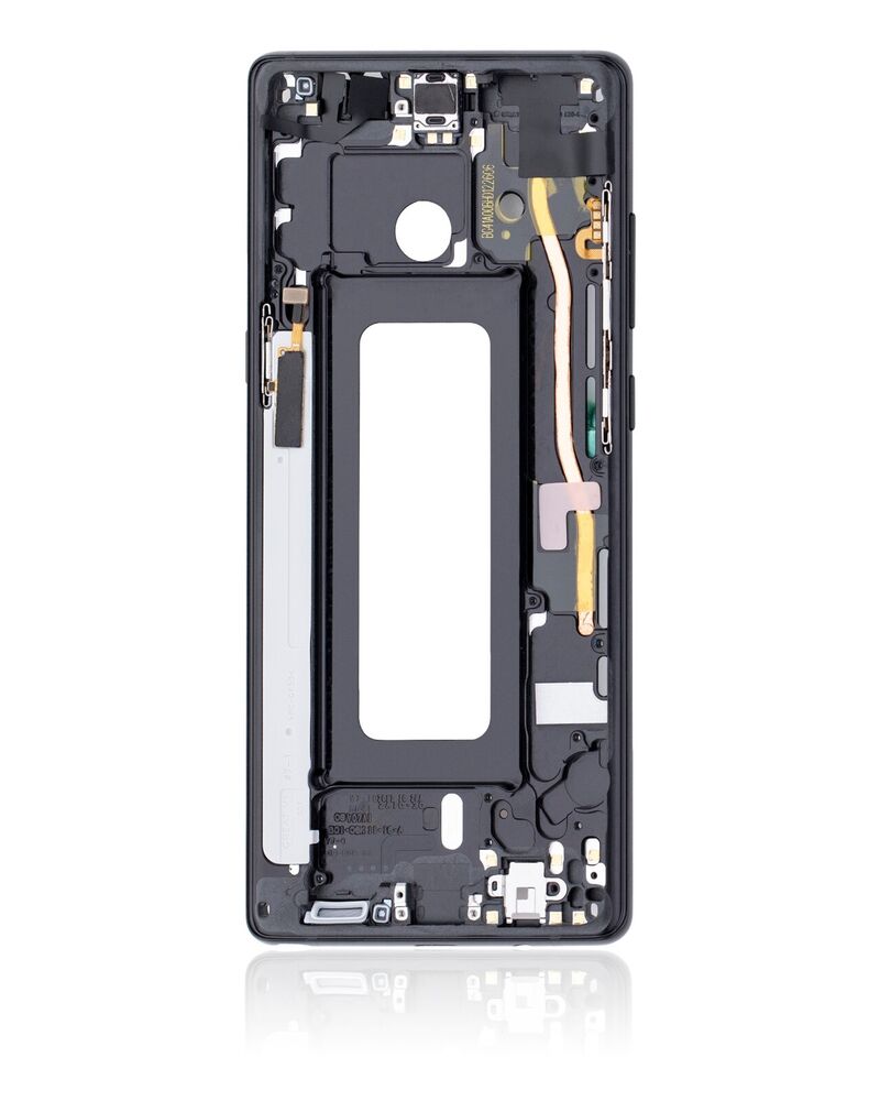 Load image into Gallery viewer, Compatible For Samsung Galaxy Note 8 Mid-Frame Housing (With Small Parts) (Midnight Black)
