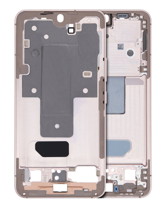 Compatible For Samsung Galaxy S22 5G Mid-Frame Housing (Pink Gold)