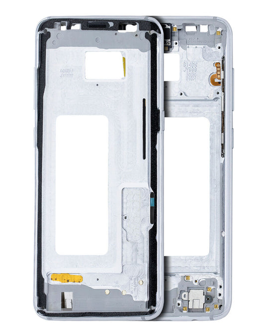 Compatible For Samsung Galaxy S8 Mid-Frame Housing (With Small Parts) (Arctic Silver)