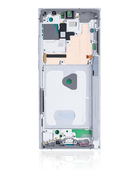 Compatible For Samsung Galaxy Note 20 Ultra Mid-Frame Housing (Mystic White)