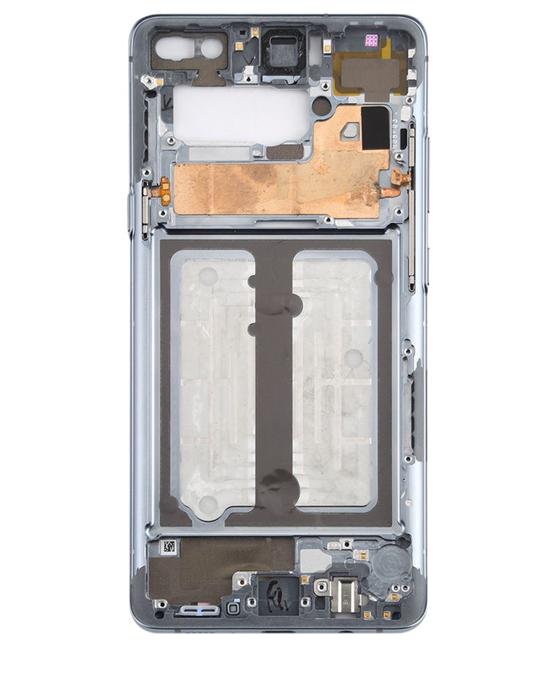 Load image into Gallery viewer, Compatible For Samsung Galaxy S10 5G Mid-Frame Housing  (With Small Parts) (Prism White)
