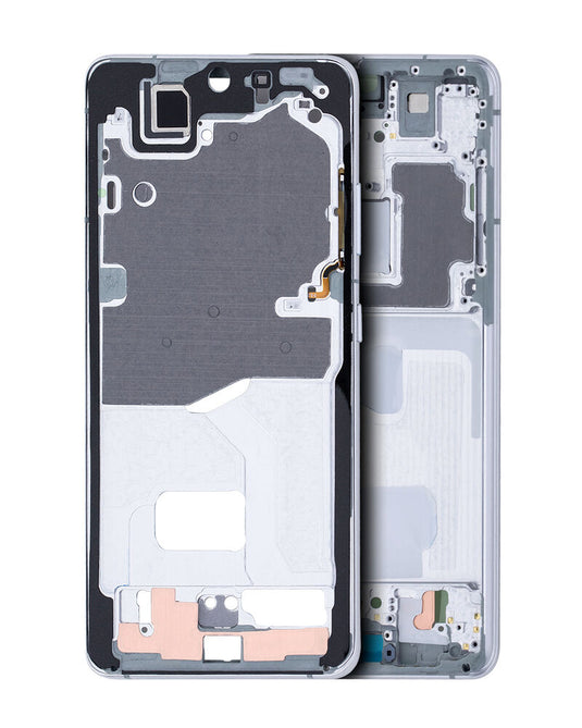 Compatible For Samsung Galaxy S21 Ultra Mid-Frame Housing (Phantom Silver)