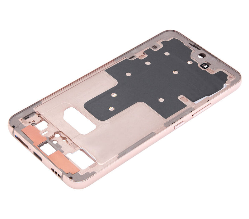 Load image into Gallery viewer, Compatible For Samsung Galaxy S22 Plus 5G  Mid-Frame Housing (Violet / Pink / Gold)
