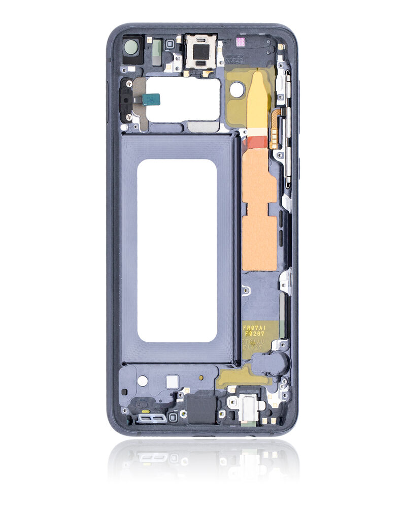 Load image into Gallery viewer, Compatible For Samsung Galaxy S10E Mid-Frame Housing  (With Small Parts) (Prism Black)
