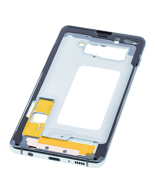 Compatible For Samsung Galaxy S10 Plus Mid-Frame Housing  (With Small Parts) (Prism Green)