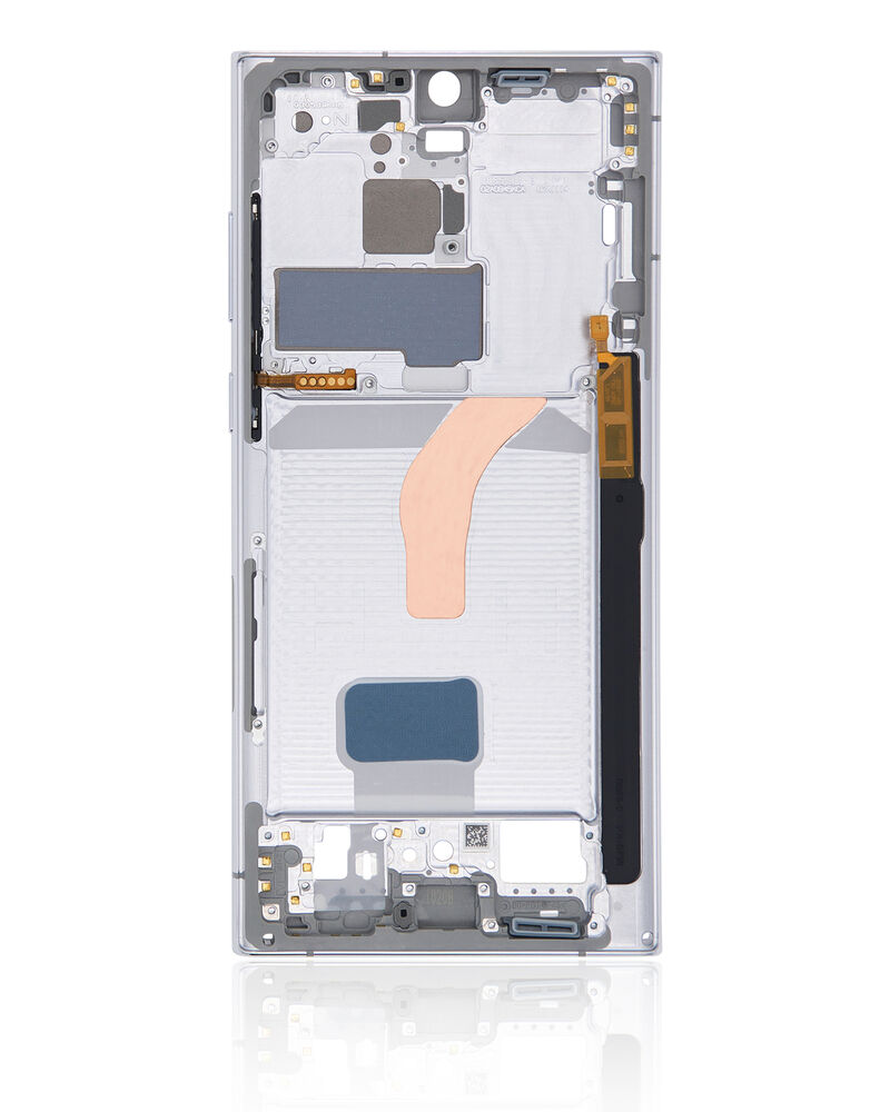 Load image into Gallery viewer, Compatible For Samsung Galaxy S22 Ultra 5G Mid-Frame Housing (White)
