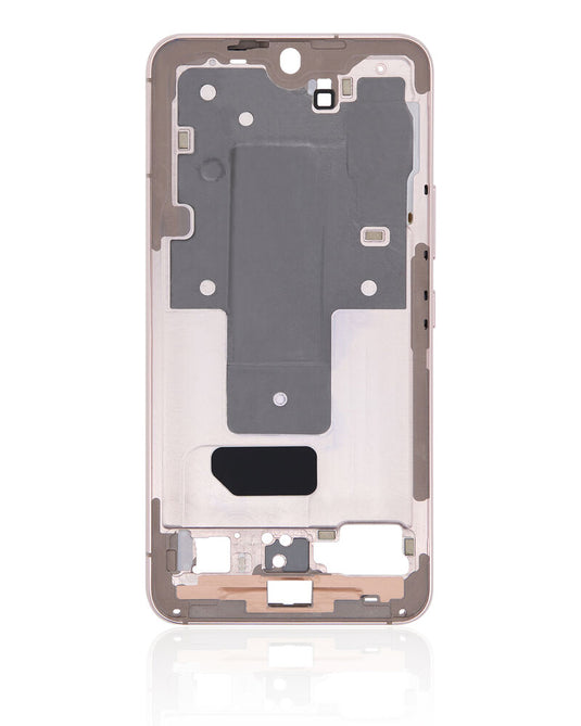 Compatible For Samsung Galaxy S22 5G Mid-Frame Housing (Pink Gold)