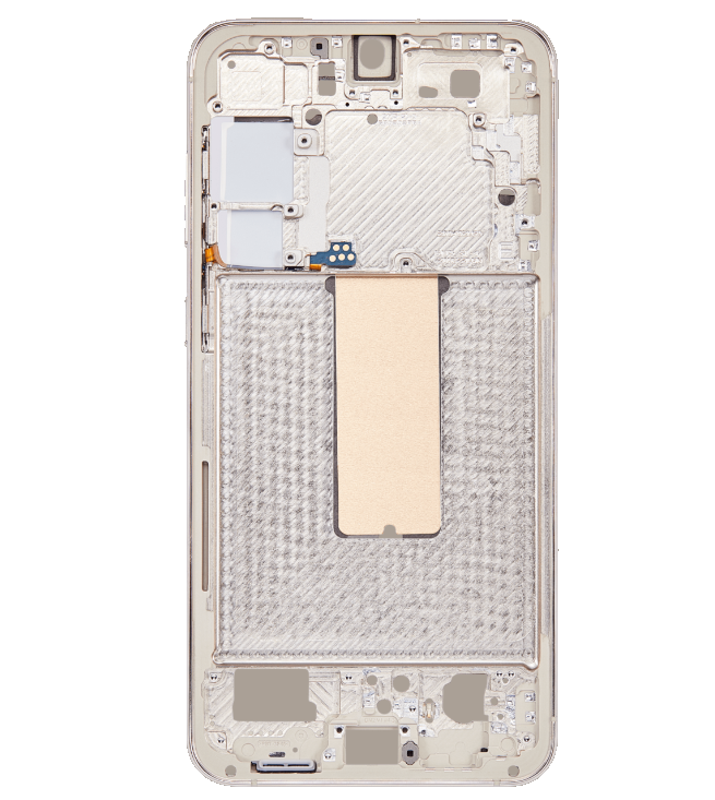 Load image into Gallery viewer, Compatible For Samsung Galaxy S23 5G Mid-Frame Housing (Cream)
