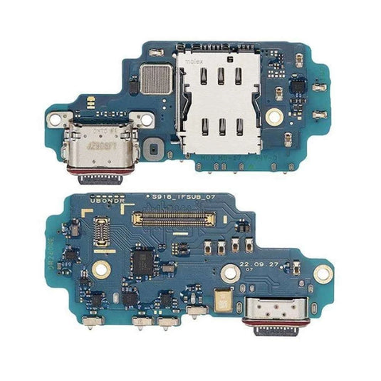 Charging Port Flex Cable For Samsung Galaxy S23 Ultra Aftermarket (US Version)