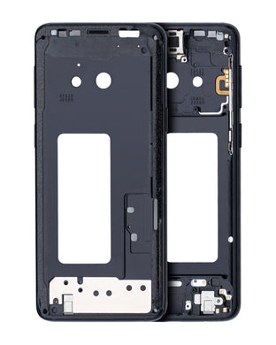 Compatible For Samsung Galaxy S9 Mid-Frame Housing (With SmallParts) (Midnight Black Frame)