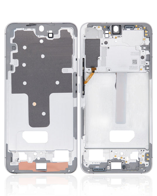 Compatible for Samsung Galaxy S22 Plus 5G Mid-Frame Housing (White)