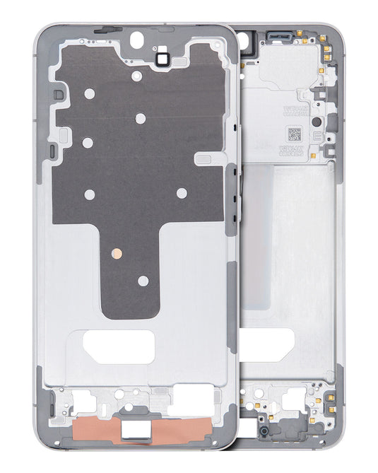 Compatible for Samsung Galaxy S22 Plus 5G Mid-Frame Housing (White)