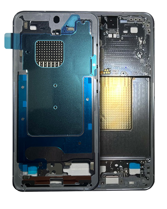 Compatible For Samsung Galaxy S24 5G Mid-Frame Housing (Sapphire Blue)