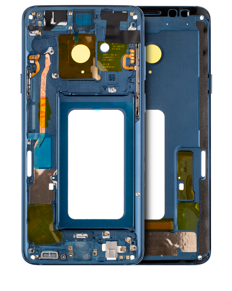 Load image into Gallery viewer, Compatible For Samsung Galaxy S9 Plus Mid-Frame Housing (With SmallParts) (Coral Blue Frame)
