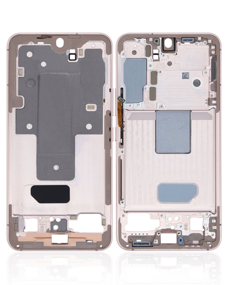 Load image into Gallery viewer, Compatible For Samsung Galaxy S22 5G Mid-Frame Housing (Pink Gold)
