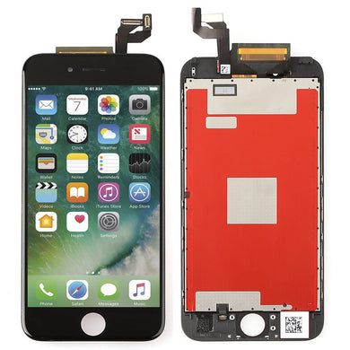 Compatible For iPhone 6S LCD Assembly With Steel Plate (Black)