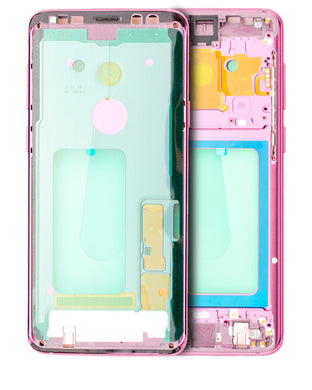 Compatible For Samsung Galaxy S9 Plus Mid-Frame Housing (With Small Parts) (Lilac Purple)